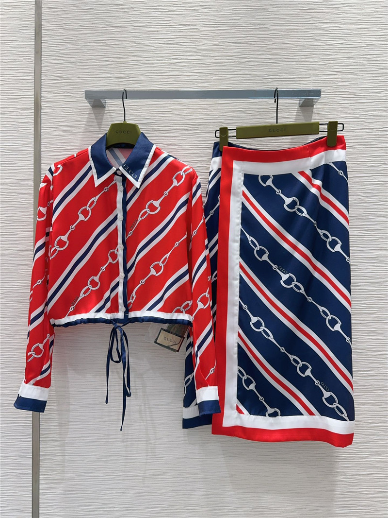 Gvc*1 printed skirt cheap replica designer clothes