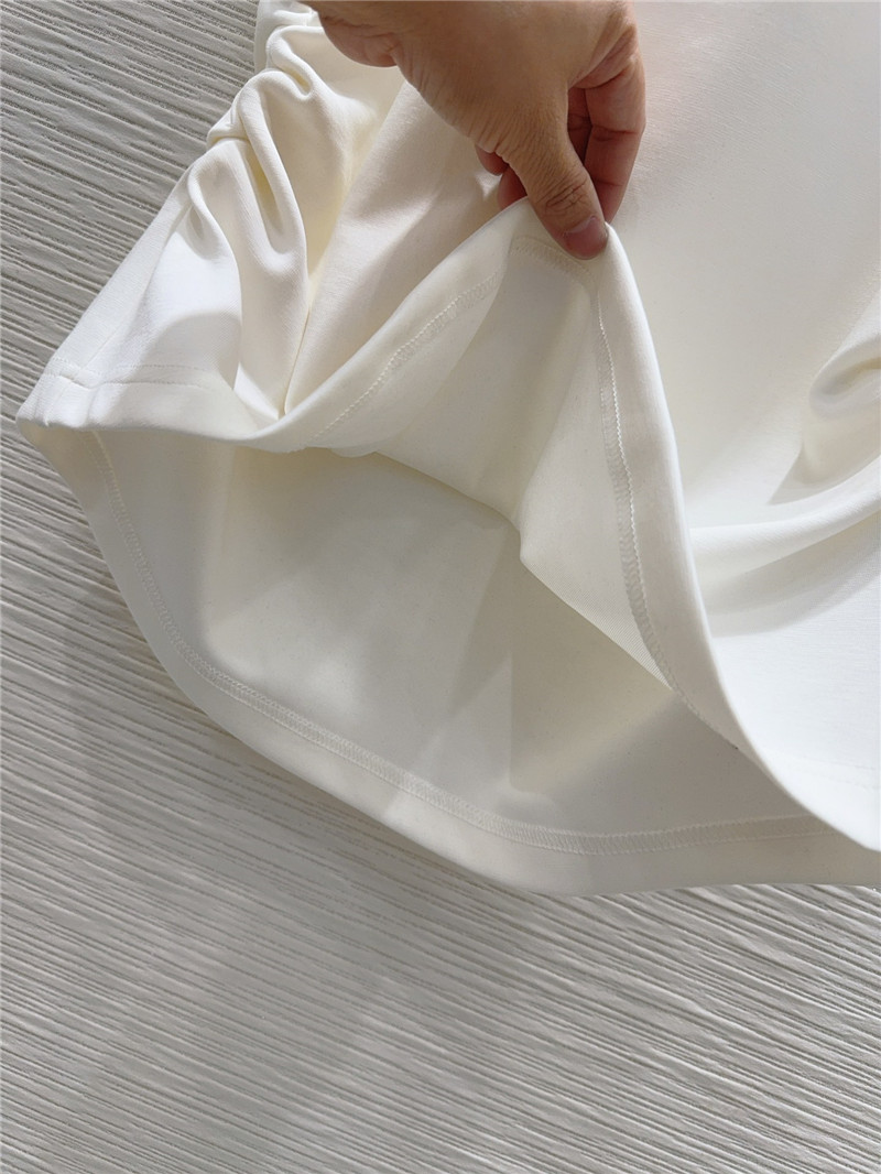 Y51 wing sleeve top + simple skirt set replica clothes