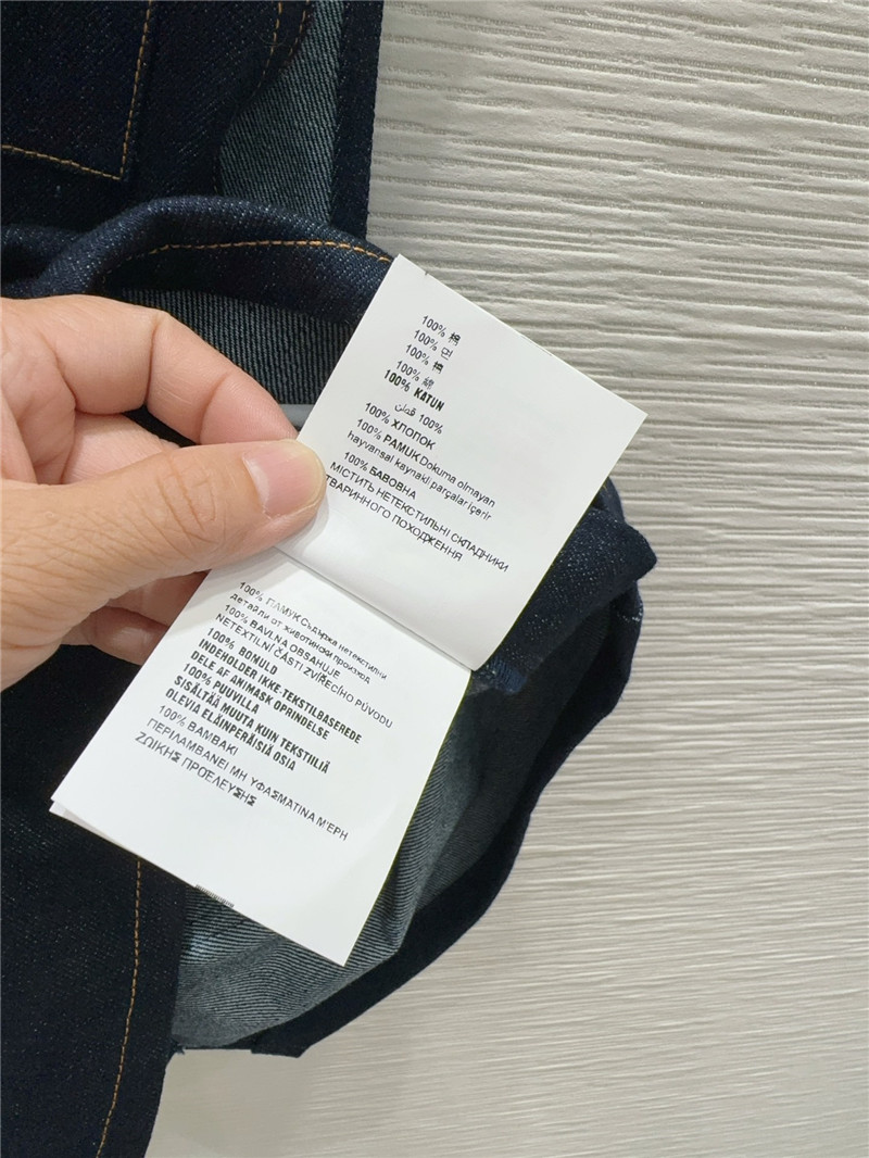 Pra*a denim overalls replica designer clothes