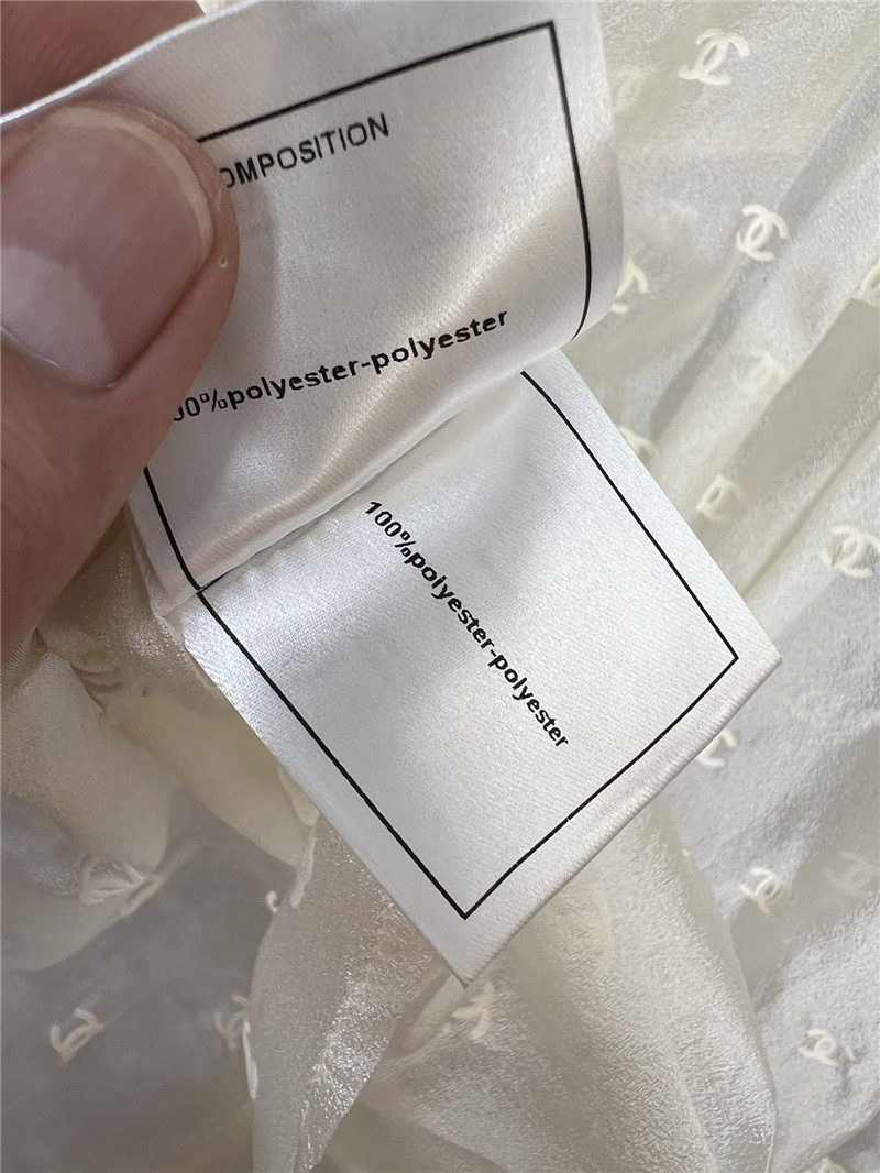 Ch**el new semi-transparent shirt replica d&g clothing