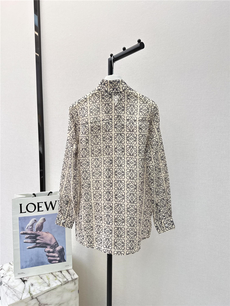 L0ew* loose ice silk sun protection shirt replica clothes
