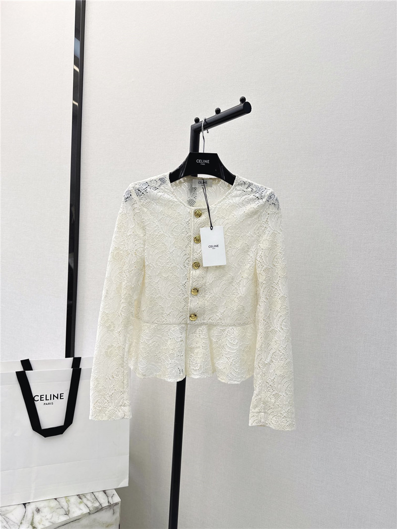 Ce1i*e light lace waist small jacket replica d&g clothing