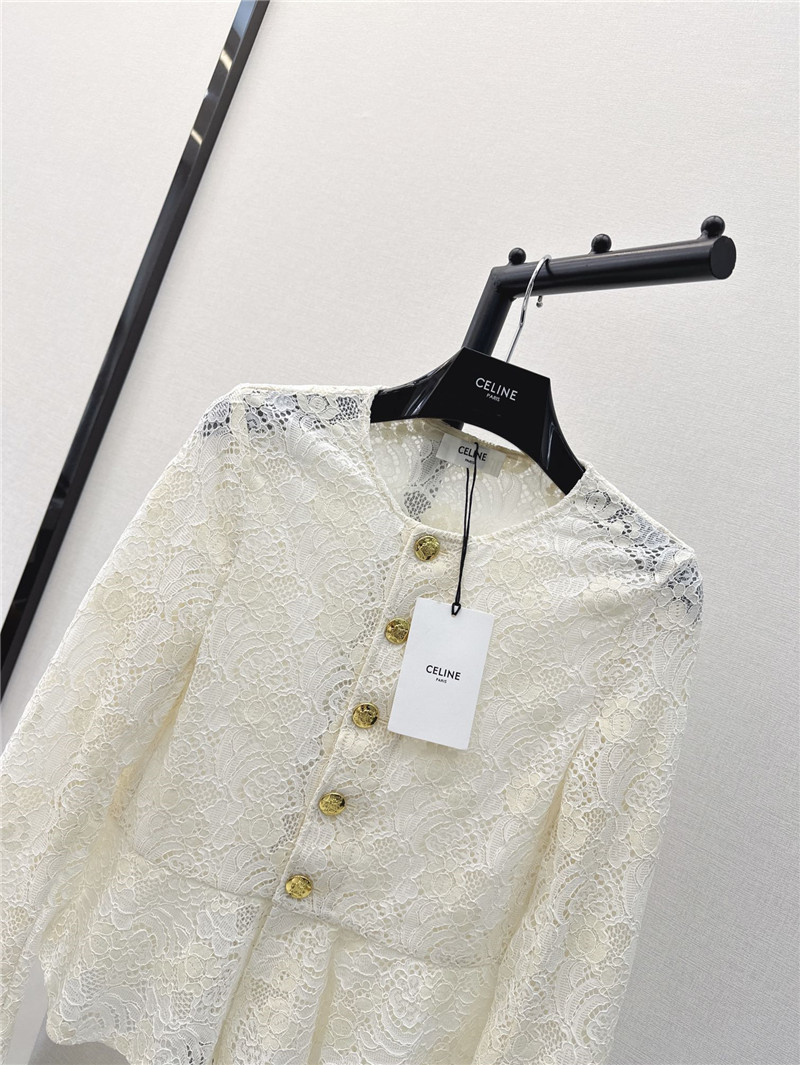 Ce1i*e light lace waist small jacket replica d&g clothing