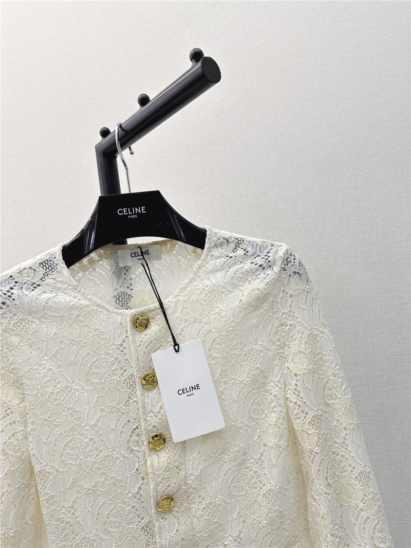 Ce1i*e light lace waist small jacket replica d&g clothing