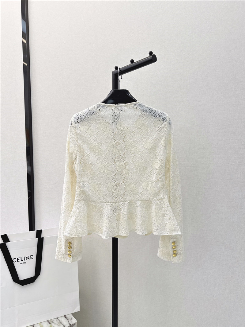 Ce1i*e light lace waist small jacket replica d&g clothing