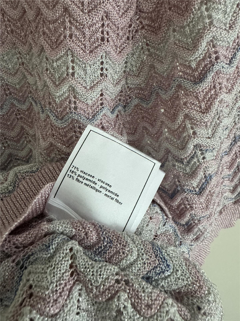 Ch**el new knitted short sleeve replica d&g clothing