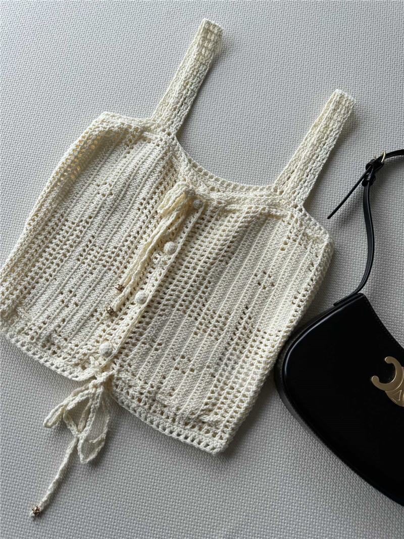 Ce1i*e tube top knitted small camisole eplica clothing