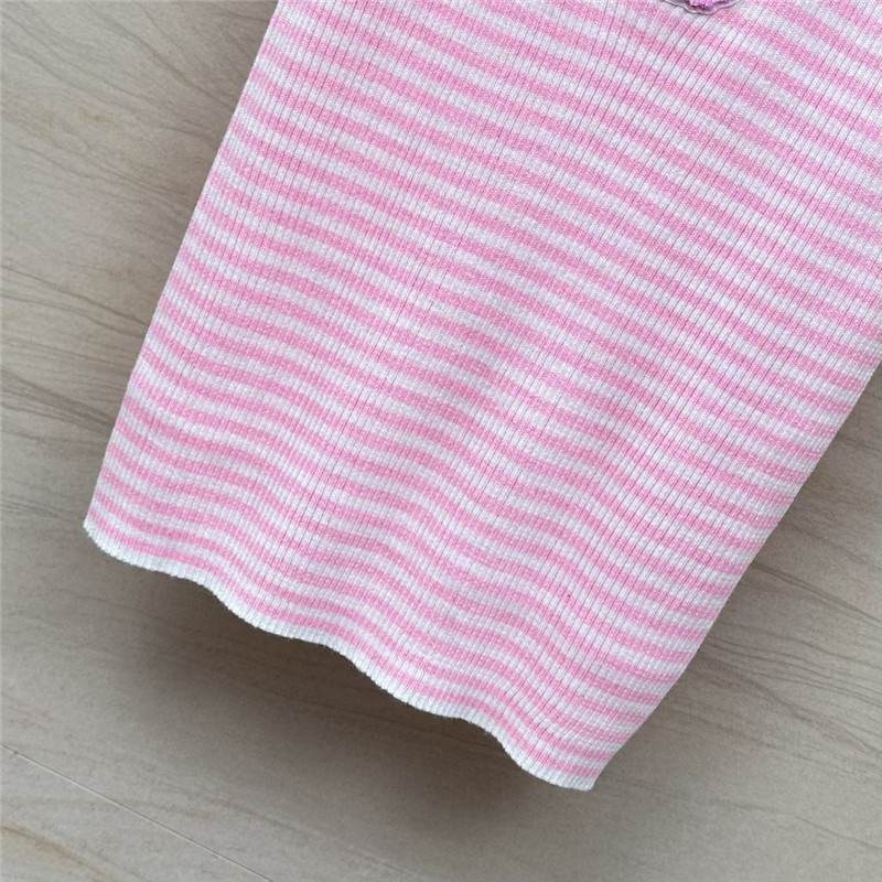 Pra*a dopamine color striped vest replica d&g clothing