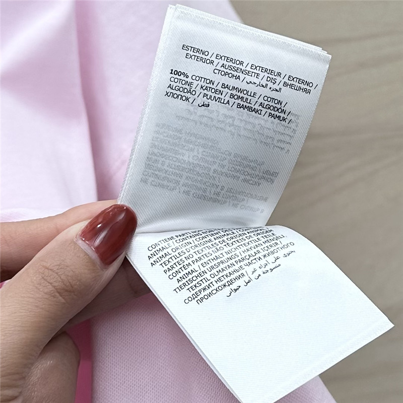 Moncler embroidered letter logo short sleeve T-shirt replica clothes