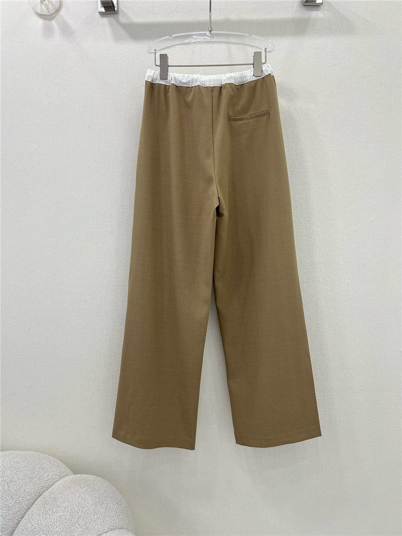 Ce1i*e wide-leg casual pants replica clothing sites