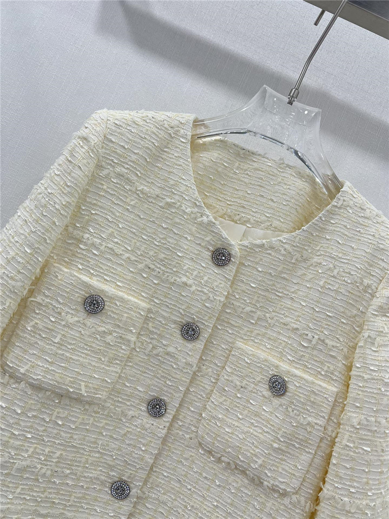 Ch**el new puff sleeve jacket cheap replica designer clothes