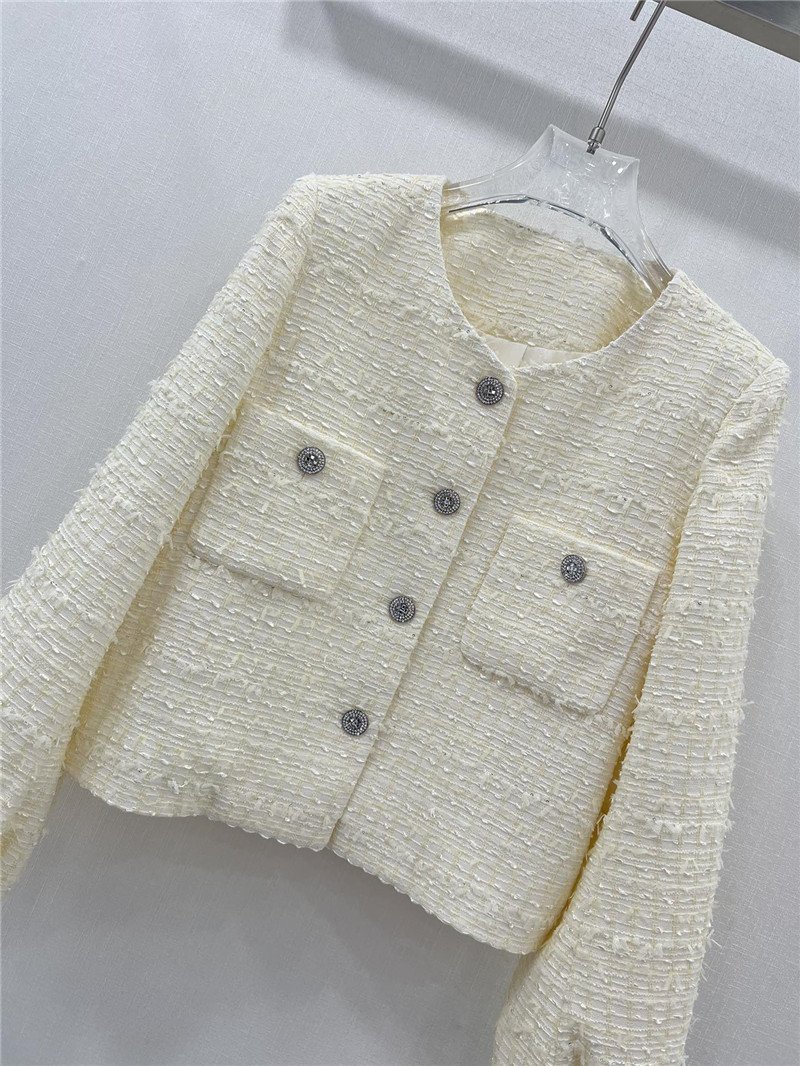 Ch**el new puff sleeve jacket cheap replica designer clothes