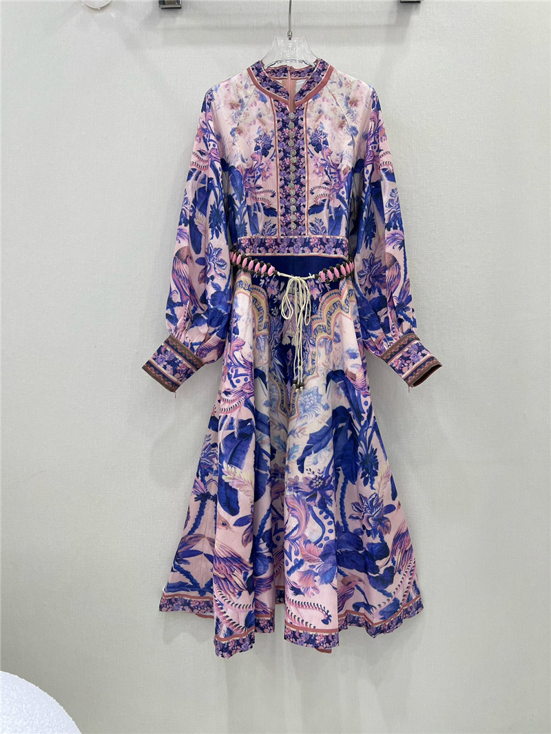 zimm printed dress cheap replica designer clothes