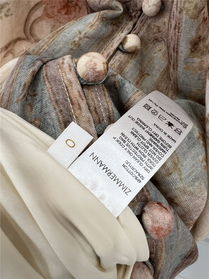 zimm positioning floral pattern dress replica d&g clothing