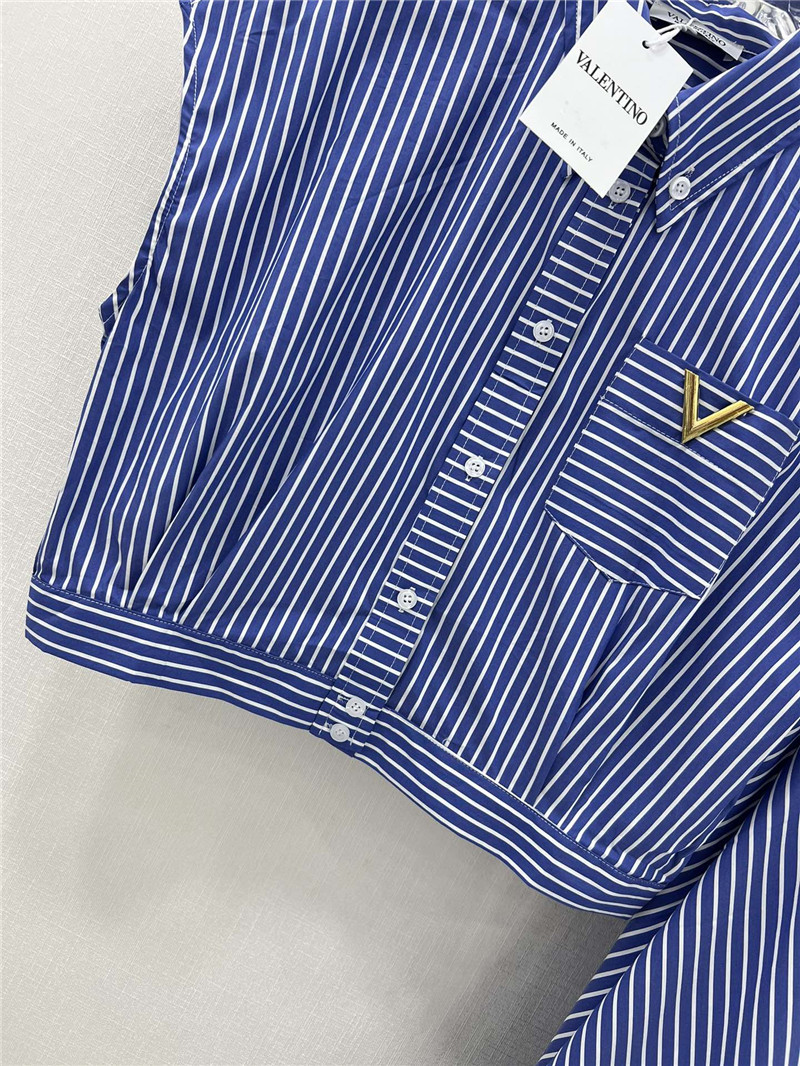 Va1e*ntin0 new striped skirt cheap replica designer clothes