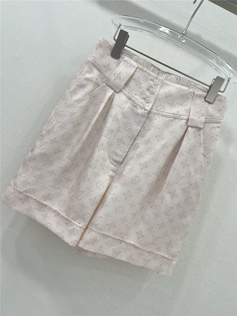 l0vis Vvtt0n lv silk shorts replica designer clothes