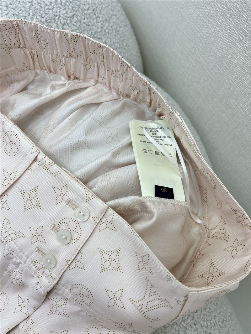 l0vis Vvtt0n lv silk shorts replica designer clothes