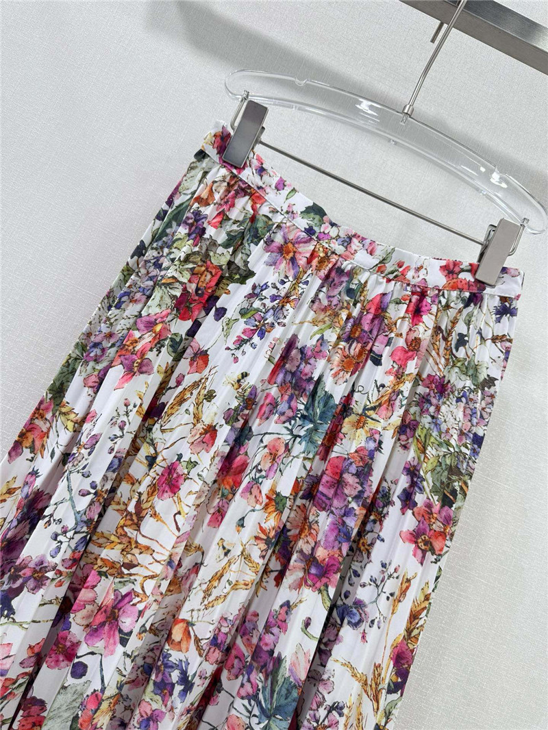 D10r pleated long skirt replica d&g clothing