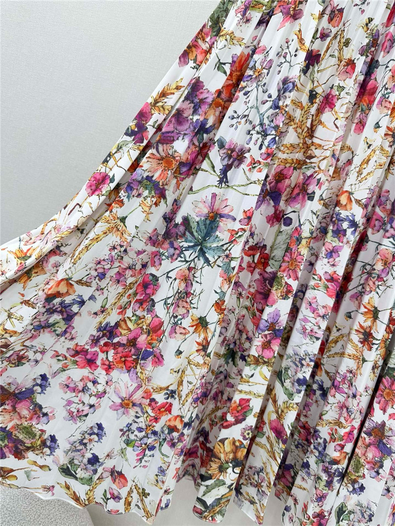 D10r pleated long skirt replica d&g clothing