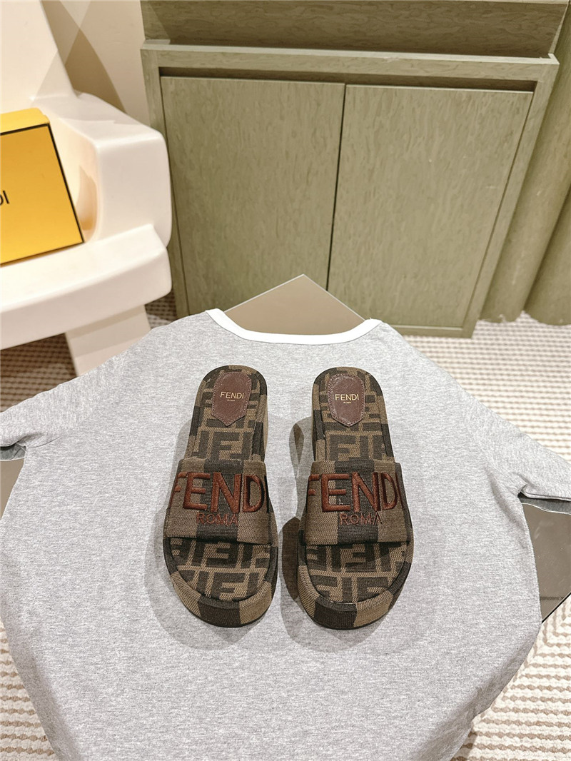 F**di sunshine platform slides women