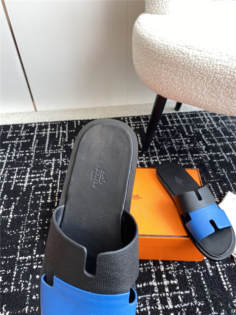 H**me5 izmir sandals black blue