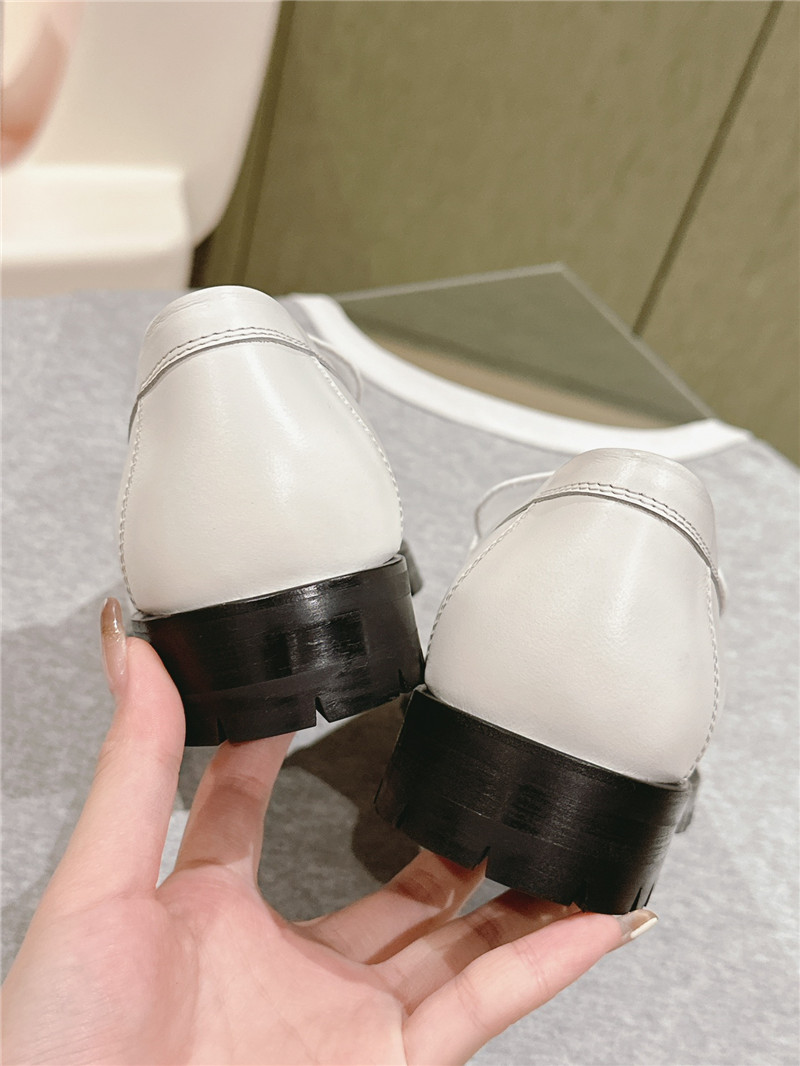 H**me5 british style h buckle loafers replica designer shoes