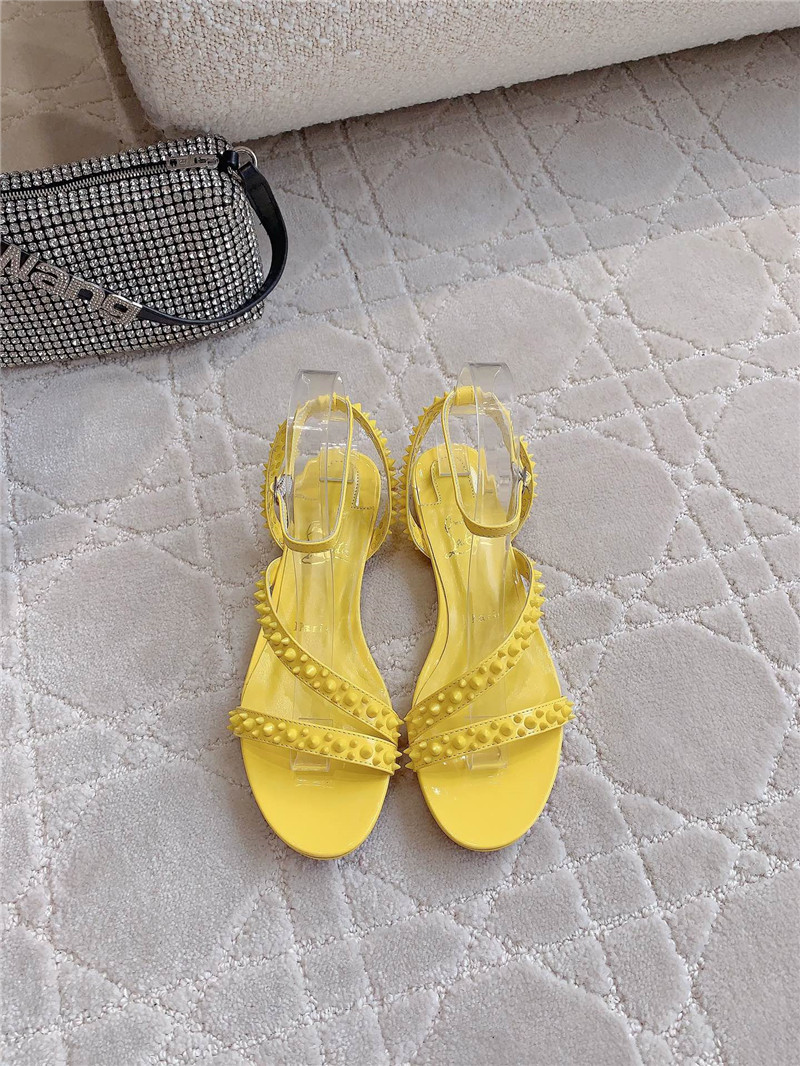 chr1st1an louboutin high heel sandals Marg*e1a replica shoes
