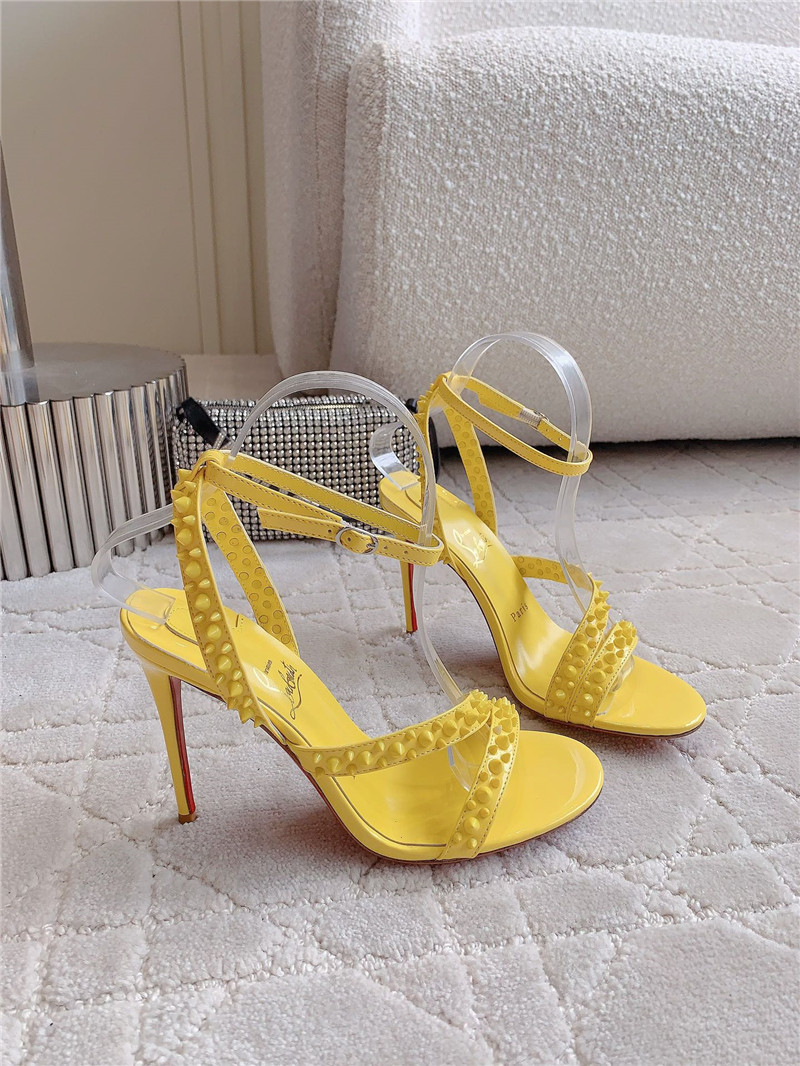 chr1st1an louboutin high heel sandals Marg*e1a replica shoes