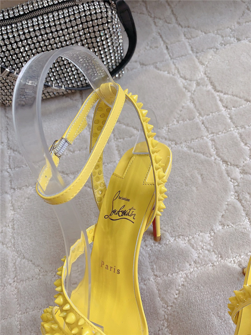 chr1st1an louboutin high heel sandals Marg*e1a replica shoes