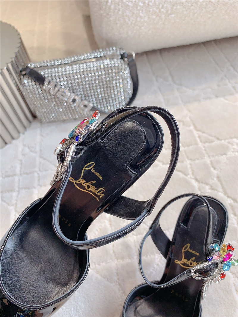 chr1st1an louboutin high heel sandals Marg*e1a replica shoes