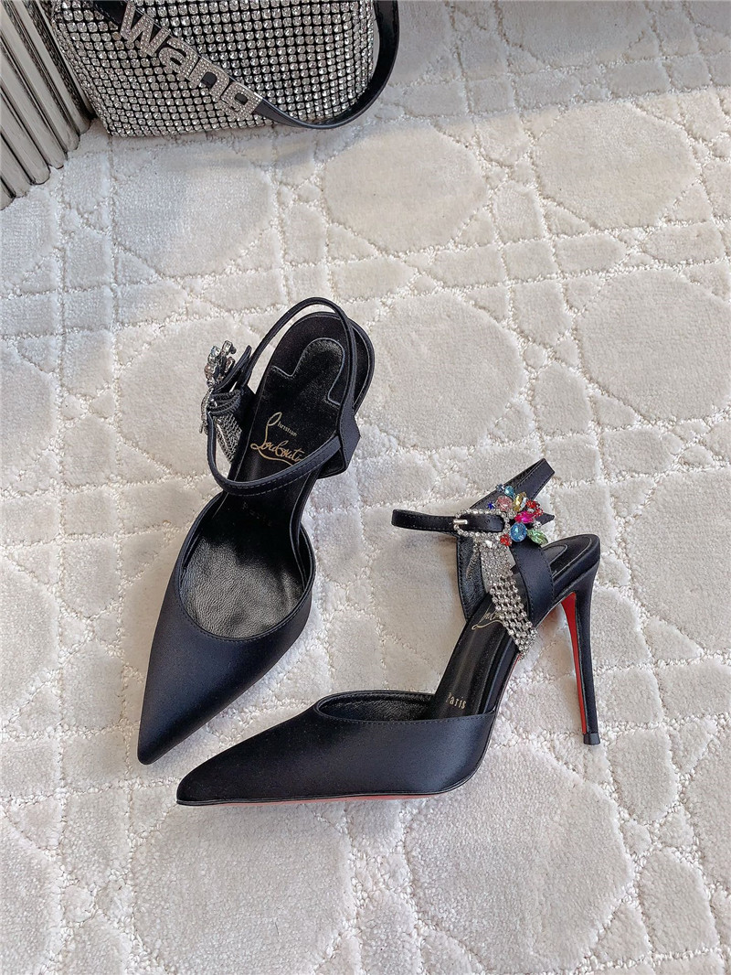 chr1st1an louboutin high heel sandals Marg*e1a replica shoes