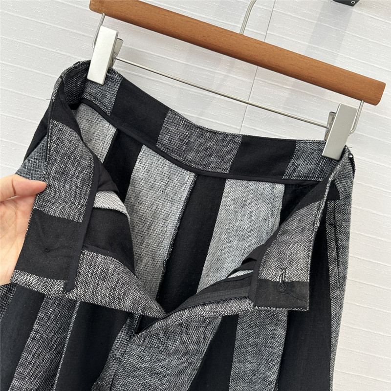 L0r0 P1ana pleated wide-leg straight trousers replica clothing