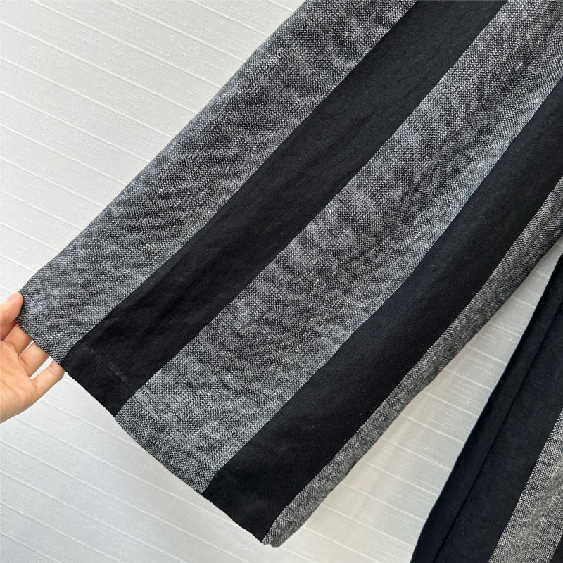 L0r0 P1ana pleated wide-leg straight trousers replica clothing