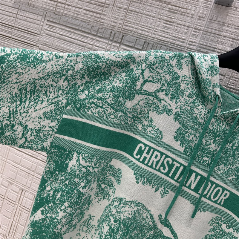 D10r jouy jungle animal pattern knitted suit replica clothing