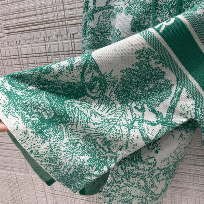 D10r jouy jungle animal pattern knitted suit replica clothing