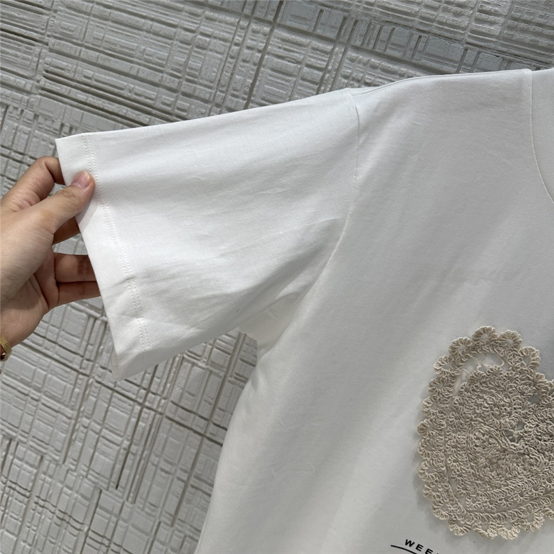 Vanitoo water-soluble heart pattern T-shirt replica clothes