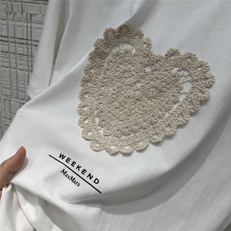 Vanitoo water-soluble heart pattern T-shirt replica clothes