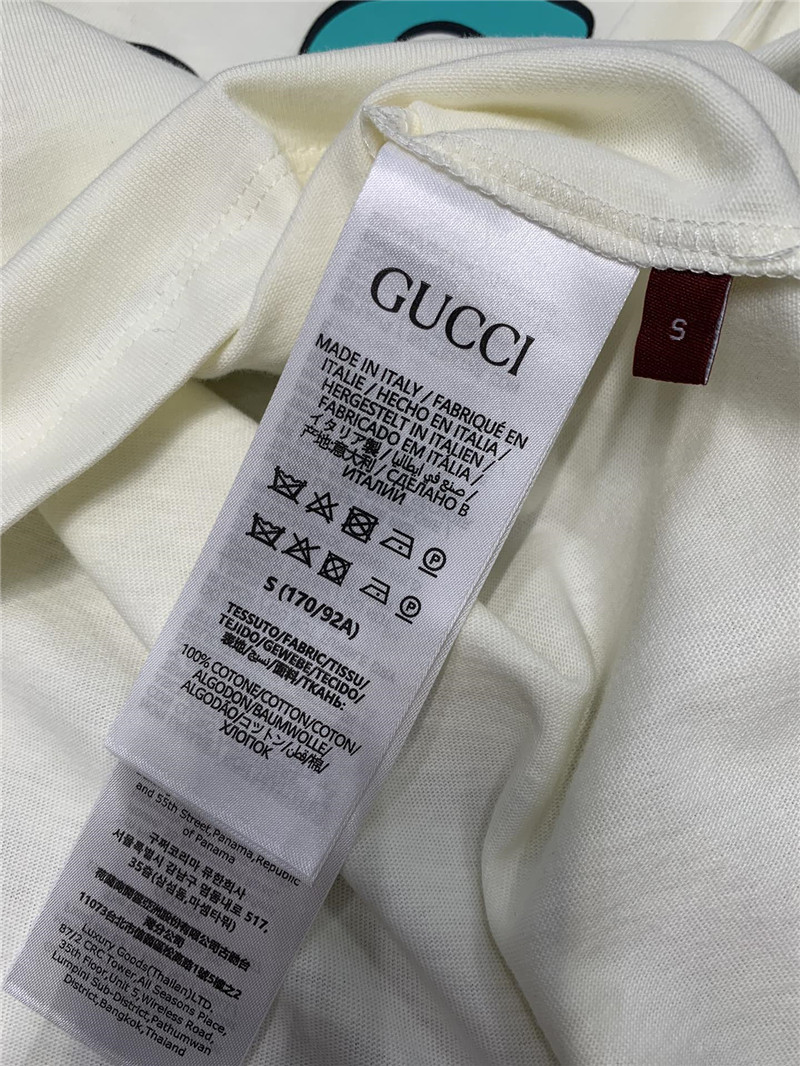 Gucci cartoon fun print short-sleeved T-shirt replica clothes