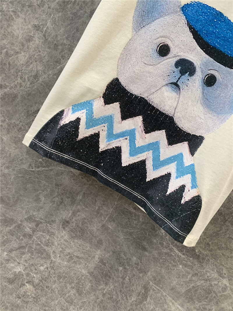 Gucci cartoon dog fun print short sleeve T-shirt replica clothing