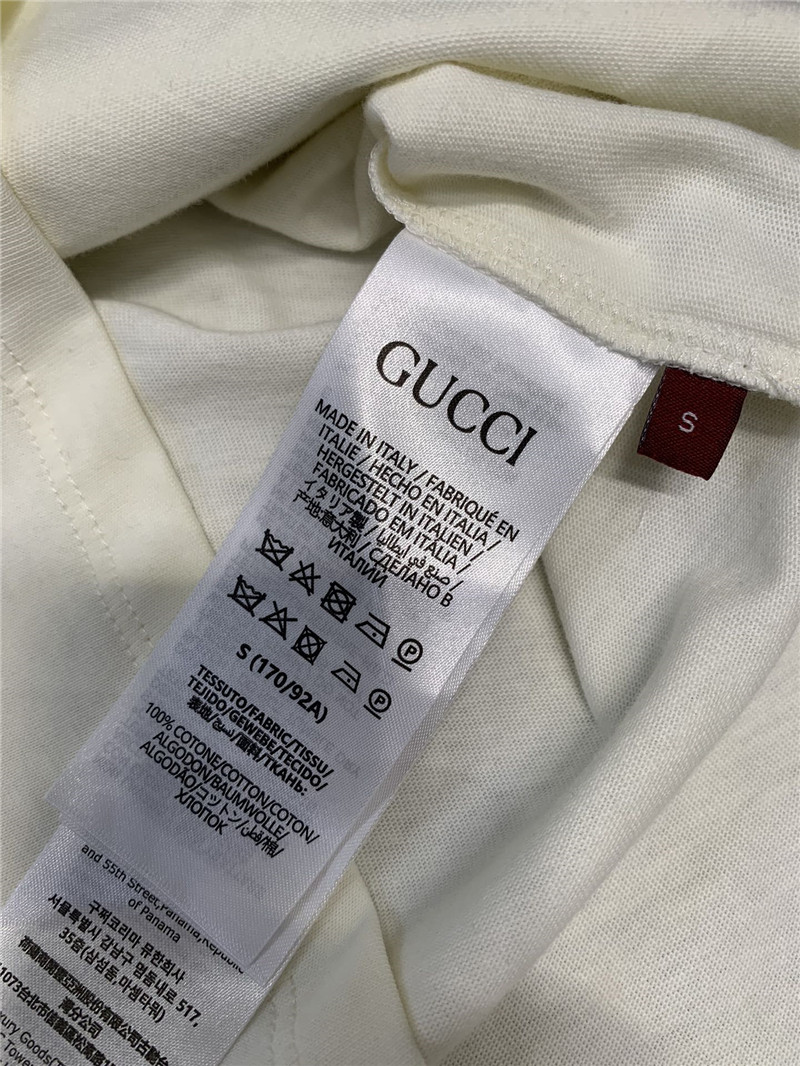 Gucci cartoon dog fun print short sleeve T-shirt replica clothing