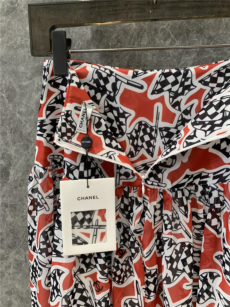 Ch**el irregular hem skirt replica designer clothes