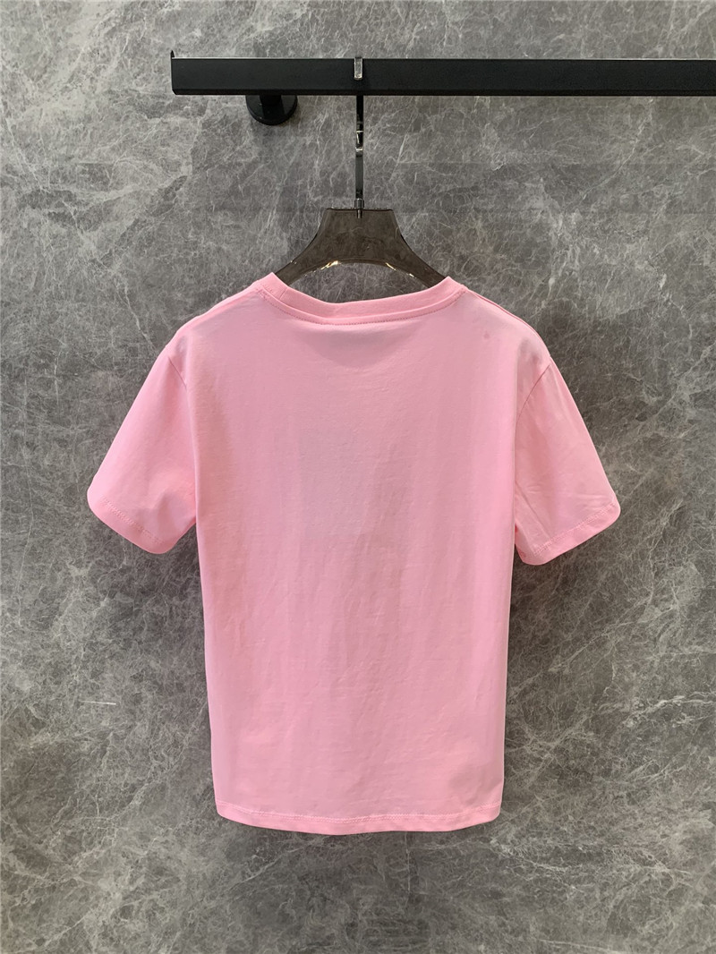 Gucci new logo print short sleeve t-shirt replica clothes