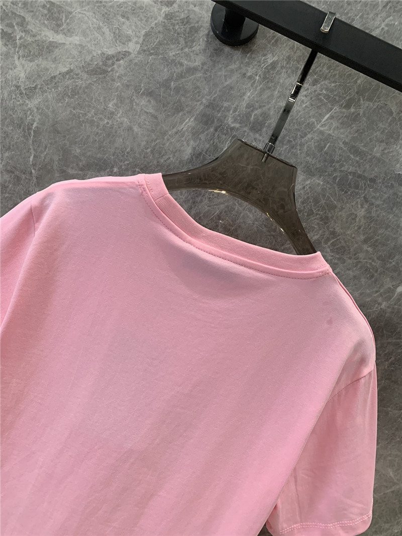 Gucci new logo print short sleeve t-shirt replica clothes