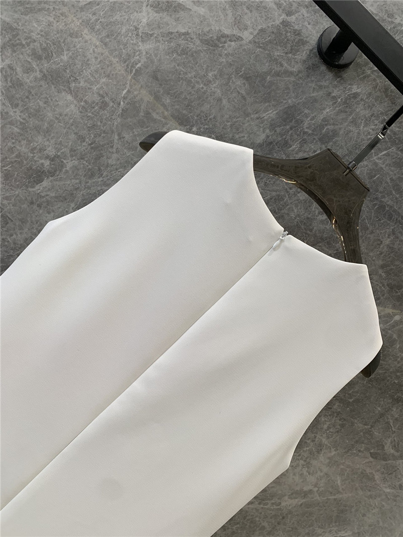 M1um1u bow sequined sleeveless dress replica d&g clothing