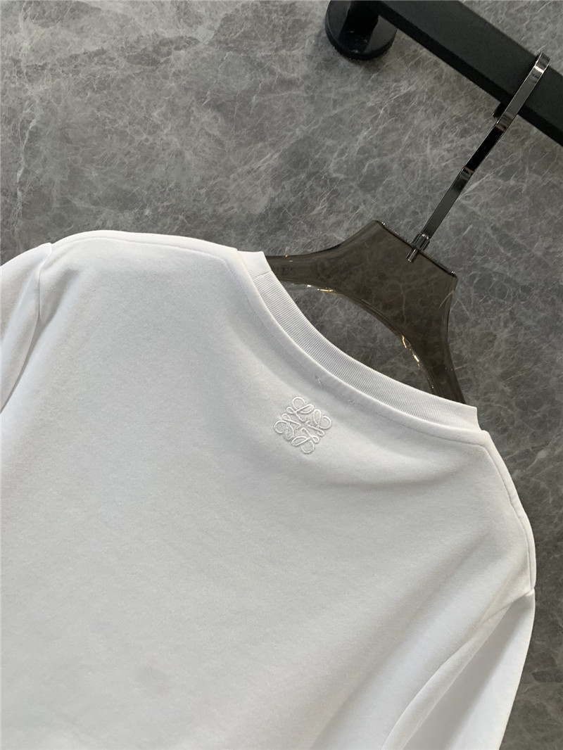 L0ew* round neck short sleeve t-shirt replicas clothes