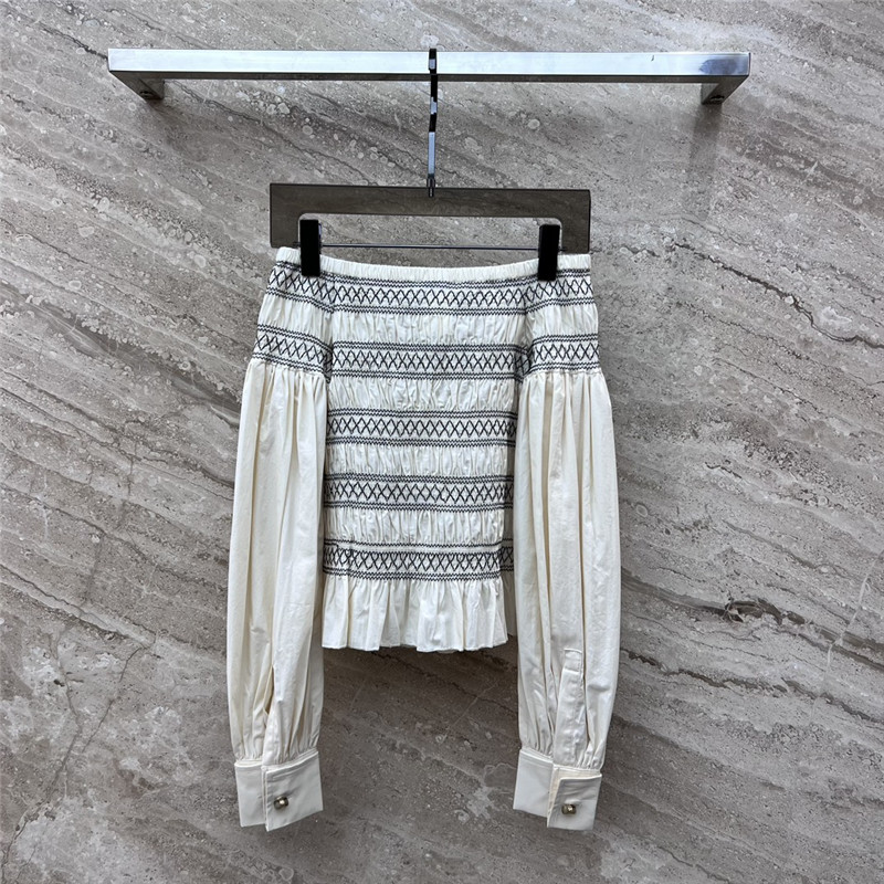 Ce1i*e yarn-dyed sky blue striped shirt replicas clothes