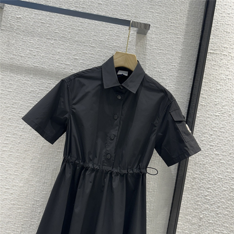 Moncler logo sleeve shirt dress replica d&g clothing