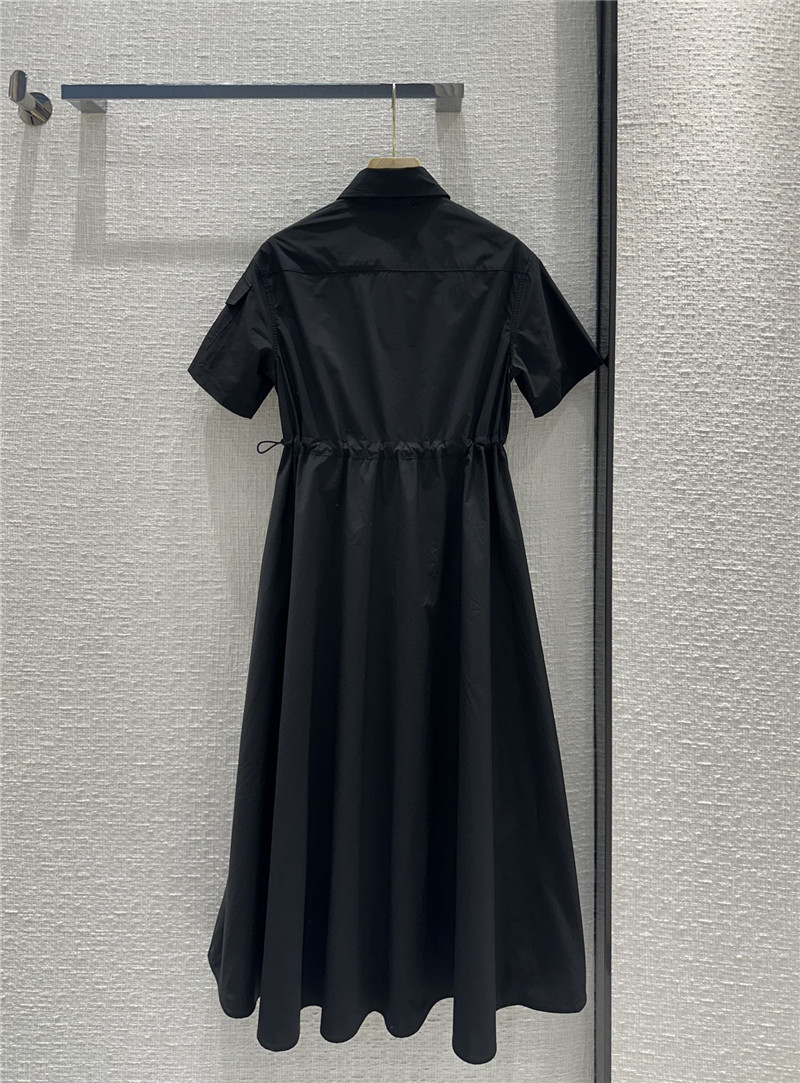 Moncler logo sleeve shirt dress replica d&g clothing