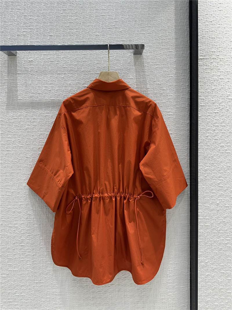 Vanitoo dropped shoulder three-quarter sleeve shirt replica clothing