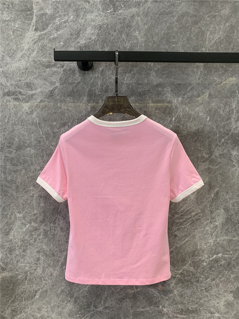Gucci round neck short sleeve T-shirt replicas clothes